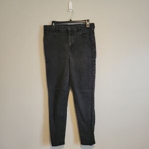 American Eagle Outfitters Black Skinny Jeans Size 14
